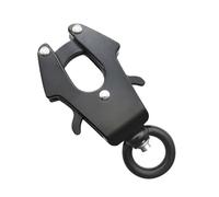Attache Laisse pour Chien 7x3,5cm | Pince Grenouille pivotante en de Zinc, Force de Traction de 300 kg | sécurisé pour Laisse et Collier pour Chien, matériel pour Animaux de compagn