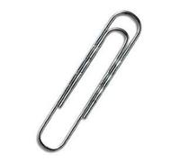 Maped Attache-lettres ondulée acier galvanisé 77 mm boîte de 100