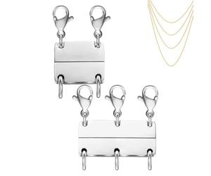Attache Multi-Collier Superposable Connecteur Séparateur Magnétique