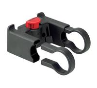 Support panier avant klickfix oversize 31 8 mm noir
