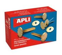 APLI Attaches parisiennes 12286 avec oeillets 30 mm Boîte de 100