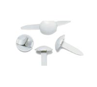 Attache Parisienne Rond Blanc