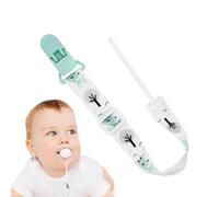 Attache porte-tétine | Porte-tétine et laisse, jouet de dentition, convient à la plupart des sucettes