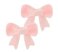 Attache pour Casque avec nœud en Silicone 3D - 2 pièces Mignonnes Clips décoratifs pour écouteurs, Ensemble d'accessoires élégants pour Streamer de Casque sans Fil | Cadeaux d'anniversaire d