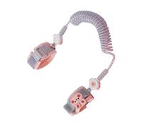Attache pour enfant avec fermoirs détachables, coton doux et métal ABS, sangle légère anti-perte pour cordon de voyage pour enfants