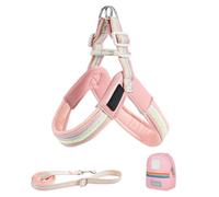 Attache pour Harnais De Chien | Harnais Vestiaire Réglable pour Animal - Accessoire De Sécurité Confortable avec Sac pour Promenades en Ville Parc Jardin Randonnée Course