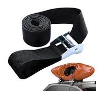 Attache pour Porte-Bagages de Toit : Sangle de Voiture, Ceinture d'arrimage avec Boucle en, Sangle d'arrimage Utilitaire Robuste, Bagage avec Sangle de sécurité pour Porte-equ