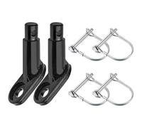 Attache pour Remorque de Vélo | Pièces pour Remorques de Vélo - Attache à Démontage Rapide avec Système Amortisseur de Chocs Robuste pour Camping Randonnée et Road-Trip