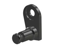 Attache rapide Click & Crooz® sur axe de roue pour remorques Croozer ( Noir )