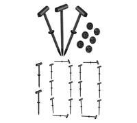 Attache Rapide En Nylon Pour Serre-Câble, Clips D'Attache-Câble Automobile, Organisation Fils Double Face 100 Pièces pour Câblage Électroménager Techniciens Électronique Jardin