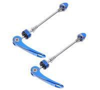 Attache Rapide pour Vélo de Route, Moyeu Arrière, Changement Rapide | Alliage D'aluminium et Acier, Bleu Discret, Usage Quotidien, Entretien Maison, Kit Vélo Portable