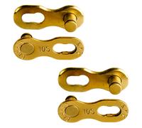 Attache rapide velo 10v. kmc 10 r or (x2)