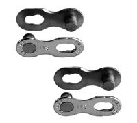 KMC Chaîne vélo Attache-rapide 11V (5,5 mm) sous blister – lot de 2 – Argenté