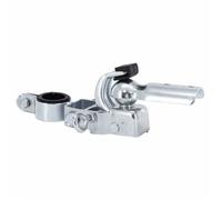 Attache remorque vélo - Kit 2 pièces - Couleur gris - Pour vélo loisir