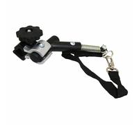 P2R Attache remorque vélo – Base de fixation avec molette – Noir – Pour enfants – Vélo loisir