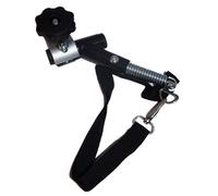 Attache remorque vélo sur base du cadre pour axe traversant ( Gris, noir )