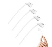 Attache Sécurité pour Équipement Auditif, Adapte Tubes Verrouillage 85 dB Taille, Attaches de Sécurité 4 Pièces, Jeunes Femmes Hommes Adultes