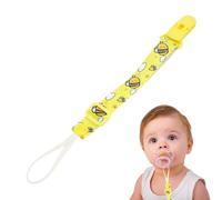 Attache-sucette,attache-sucette | Sangles de dentition pour sucette, support anti-chute pour laisse - Laisse de support universelle pour jouets de dentition, chaîne de sucette pour garçons et filles