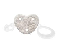 Attache-sucette avec clip Lovi Harmony - beige