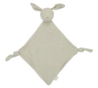 Jollein Doudou pour bébé - Bunny Ears, Vert Olive - Doudou - 100% Coton - Certifié Oeko-Tex - Vert Olive