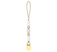 Attache-Sucette Chaîne En Silicone,Perles Sans Bpa,Bricolage,Factice,Chaînes Sucette,Jouets Dentition Pour Bébé,À #A