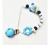 Attache Sucette Chaîne Pour Bébé, En Lettres, Dessin Animé Mignon Ours, Jouets Pour Anneau De Dentition, Sucette Porte Chaîne