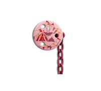 Attache-Sucette Cirque Rose