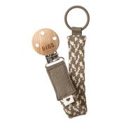 Attache sucette Dark Oak et Vanilla