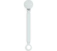 Suavinex - Attache-sucette Wonder Illusion - Silicone, ruban plat souple, clip - Bleu