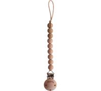 Cordon attache-sucette Eva en silicone beige TU