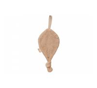 Attache sucette feuille Biscuit