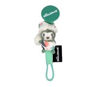 Attache Sucette - LES DÉGLINGOS - Chillos Le Paresseux - Vert - Dès la Naissance - 23cm