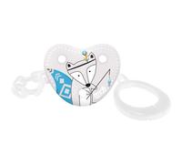 Attache-sucette LOVI Porte-tétine | 0m+ | Forme ronde sûre | Empêche la sucette de se perdre | Collection Indian Summer Boy