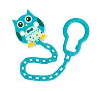 Attache sucette Motif chouette Turquoise