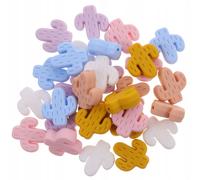 Attache Sucette Perles Silicone 30 Pcs,Jouet 3 4 5 6 7 + 8 Ans Gar?On Fille Cadeau Pour Les Enfants