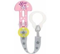 Attache-sucette rose - mam G