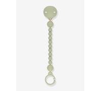 Suavinex, Attache Tétine en Silicone, Attache Sucette avec Une Seule Pièce en Silicone, pour Bébés +0 Mois, Colour Essence, Vert