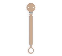 Suavinex Attache-sucette Wonder – Ruban silicone – Beige foncé TU