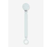 Suavinex - Attache-sucette Wonder Illusion - Silicone, ruban plat souple, clip - Bleu