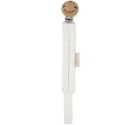 Attache sucette wood lullaby white