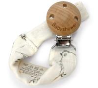 Attache sucette Wood Olive Bloom