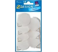 Attache-tableau adhésif - AVERY ZWECKFORM - 30 mm - Blanc - Lot 10 pièces