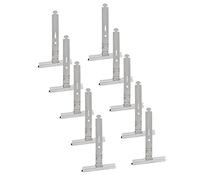 Attache Tablier Souple pour volet roulant en Acier Haute Résistance Large Compatibilité Longueur 140 mm - lot (20)