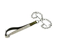 Attache-taureau et collier chaîne double maillon D Kerbl Noir 150x5 cm
