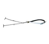 Attache-taureau et collier chaîne double maillon D Kerbl Noir 170x7 cm