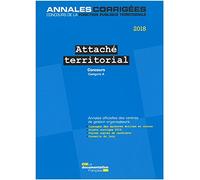 Attaché territorial 2018 - Concours