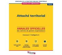 Attaché Territorial - Concours Externe, Interne, 3e Concours Catégorie A