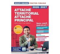Attaché Territorial, Attaché Principal - Concours Externe, Interne, 3e Voie Et Examens Professionnels, Catégorie A