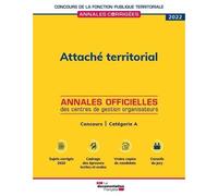 Attaché Territorial - Concours Externe, Interne, 3e Concours Catégorie A