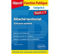 Attaché territorial. Concours externe - Philippe-Jean Quillien - Ellipses - broché - Scolaire / Universitaire